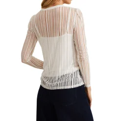 New Loraine Burnout Top Women Tops