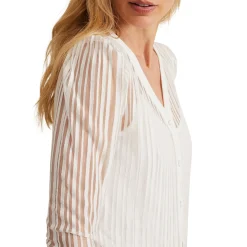 New Loraine Burnout Top Women Tops