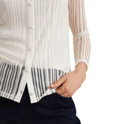 New Loraine Burnout Top Women Tops
