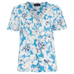 Outlet Lorenna Floral Print Blouse Women Tops