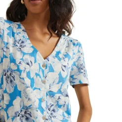 Outlet Lorenna Floral Print Blouse Women Tops