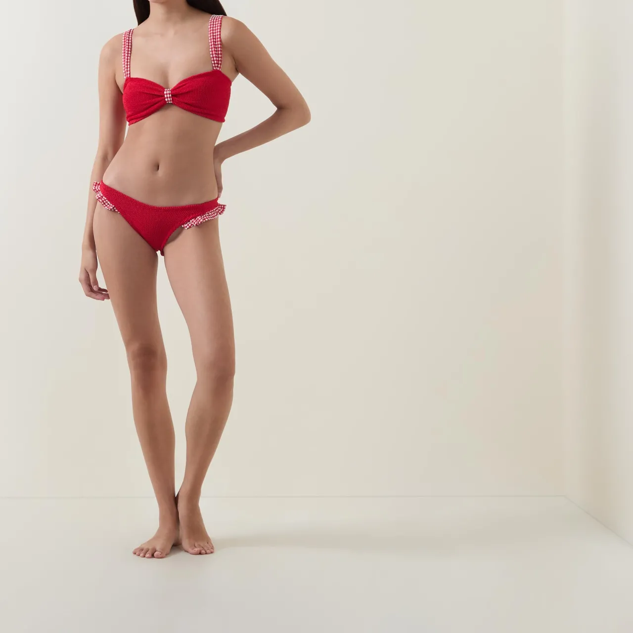 Best Loretta Gingham Two-Piece Bikini Set Women Swimwear & Beachwear