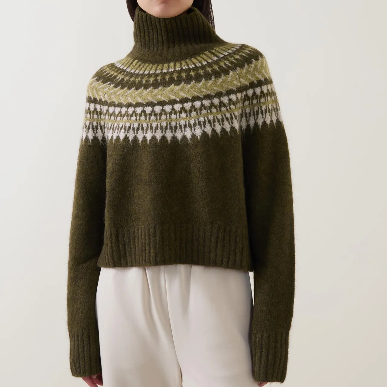 Outlet Lorrie Fair Isle Sweater Women Sweaters & Cardigans