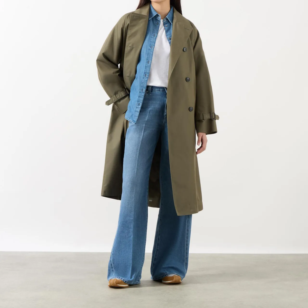 Sale Lotta High-Rise Wide Leg Jeans Women Denim