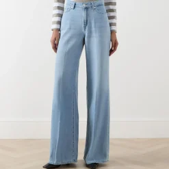 Online Lotta High-Rise Wide Leg Jeans Women Denim