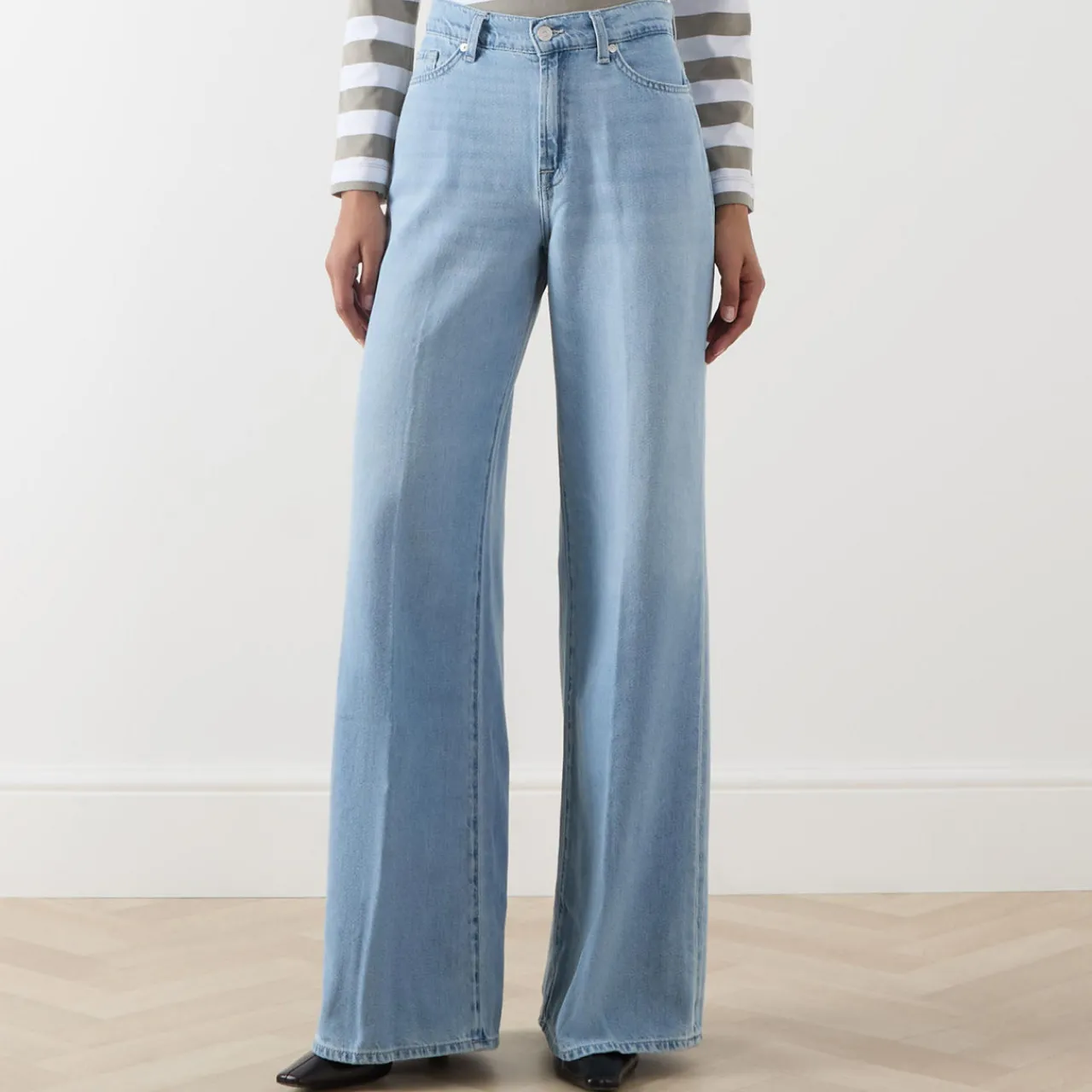 Online Lotta High-Rise Wide Leg Jeans Women Denim