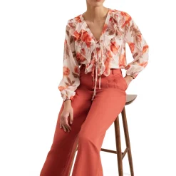 New Lottie High-Rise Wide Leg Trousers Women Trousers & Shorts