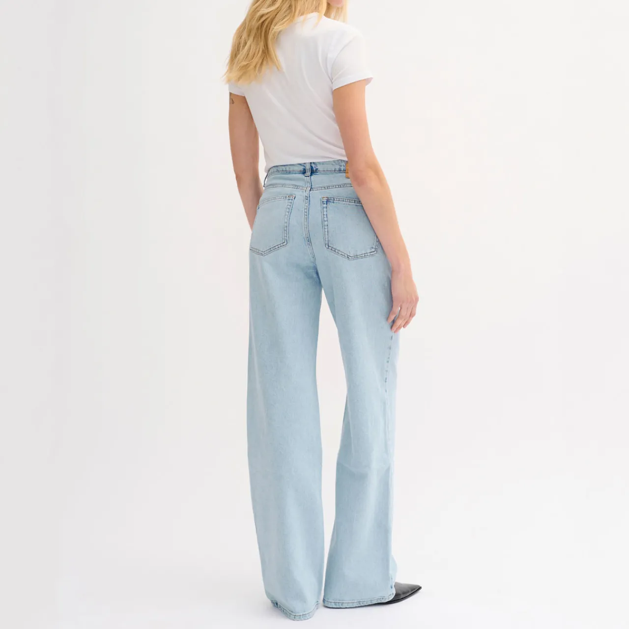 Clearance Louis Wide-Leg Jeans Women Denim