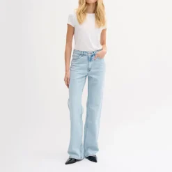 Clearance Louis Wide-Leg Jeans Women Denim