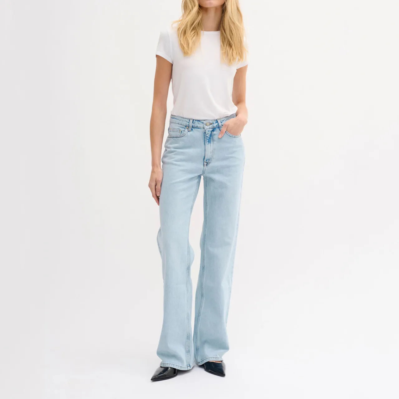 Clearance Louis Wide-Leg Jeans Women Denim