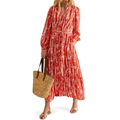 Discount Louisa Printed Dress Women Dresses