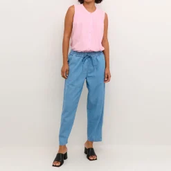 Hot Louise High-Rise Regular Fit Denim Trousers Women Trousers & Shorts