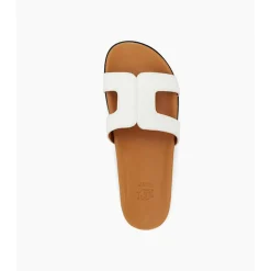 Clearance Loupa Topstitch-Detail Flat Sandals Women Sandals