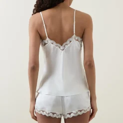 Clearance Love Me Lace Silk Camisole Top Women Sleepwear