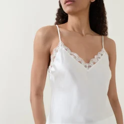 Clearance Love Me Lace Silk Camisole Top Women Sleepwear