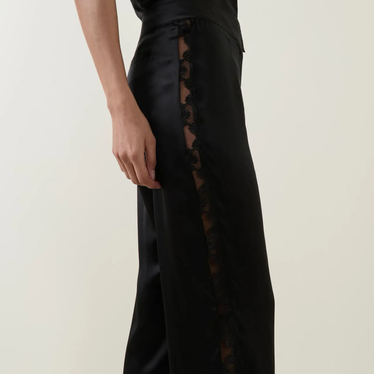 Love Me Lace Silk Pyjama Bottoms Women Sleepwear