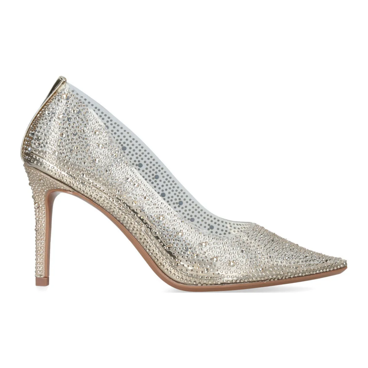 Hot Lovebird Embellished Court Shoes Women Heels