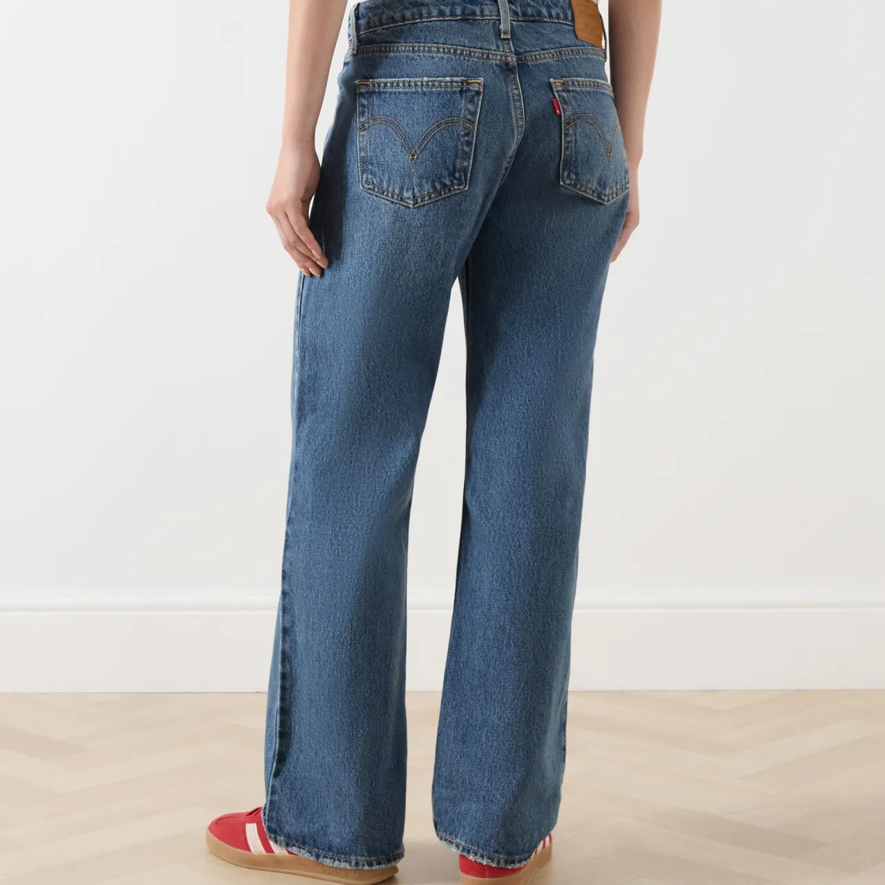 Hot Low-Rise Wide Leg Jeans Women Denim