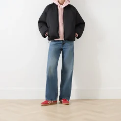 Hot Low-Rise Wide Leg Jeans Women Denim