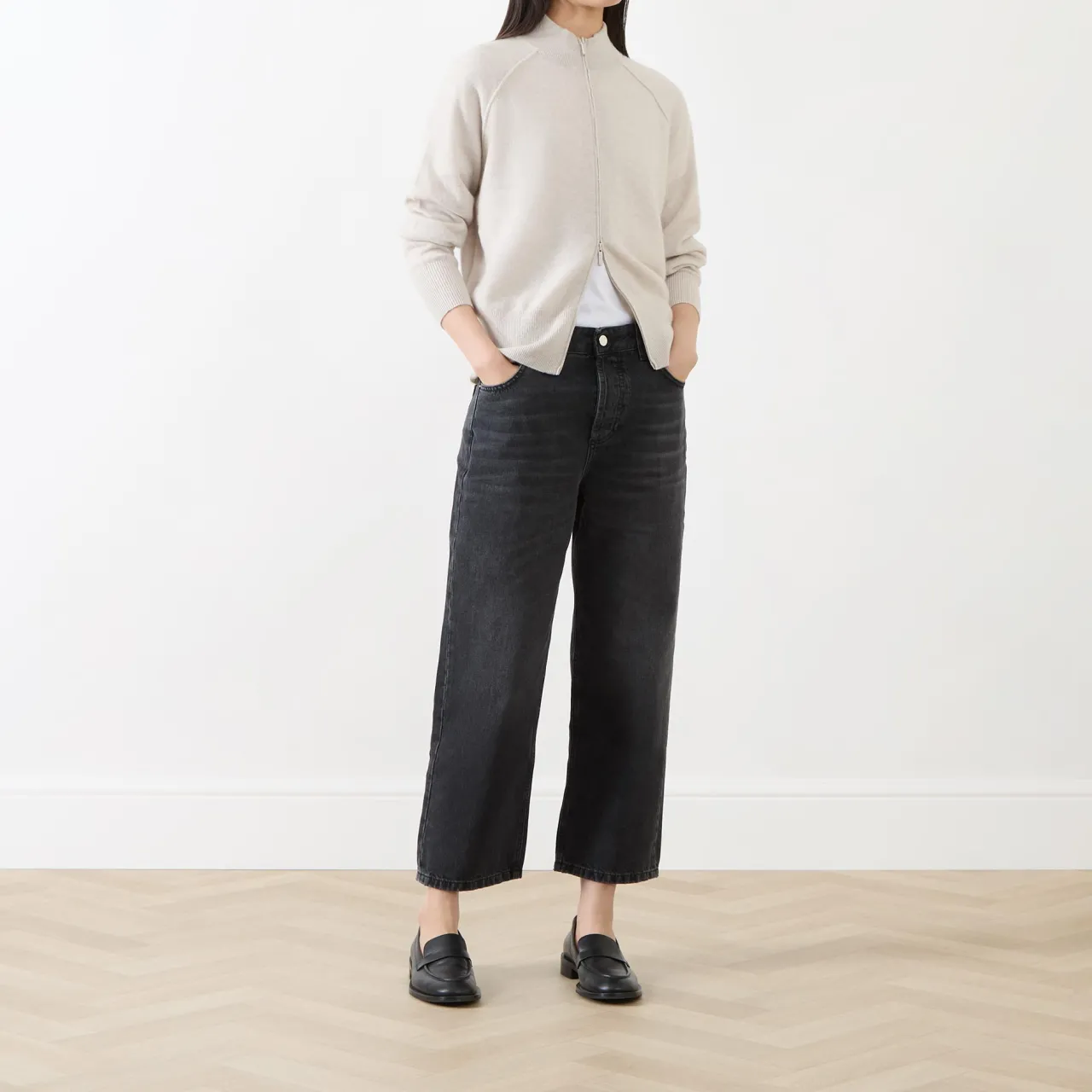 Outlet Lubiana Zip Cardigan Women Sweaters & Cardigans