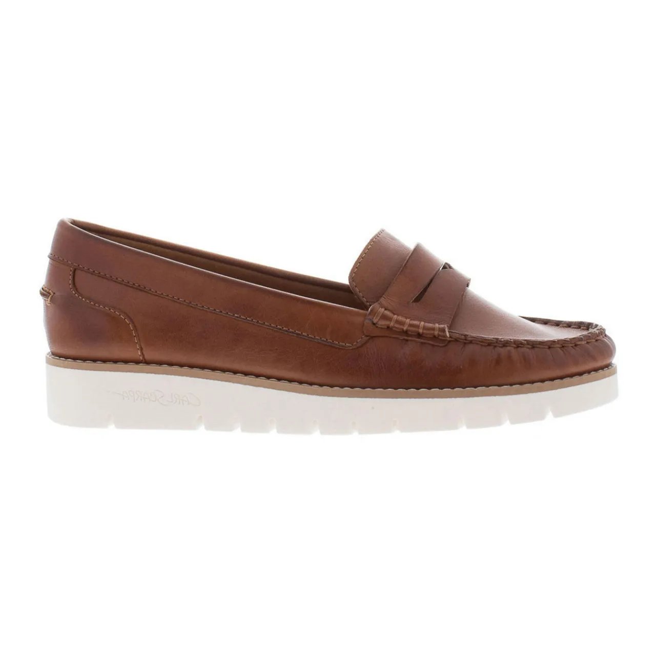 Lucentia Wedge Leather Loafers Women Loafers