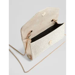 Online Lucia Gold Tone Rope Clutch Women Clutch Bags|Occasion Bags