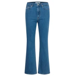 Discount Lucie High-Rise Straight Leg Jeans Women Denim