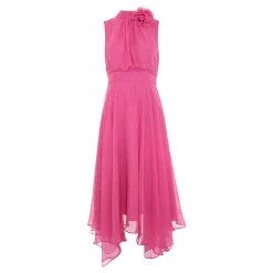 Clearance Lucinda Flower Asymmetric Dress Women Dresses