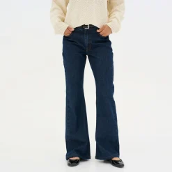 Outlet Lucy Mid-Rise Flared Jeans Women Denim