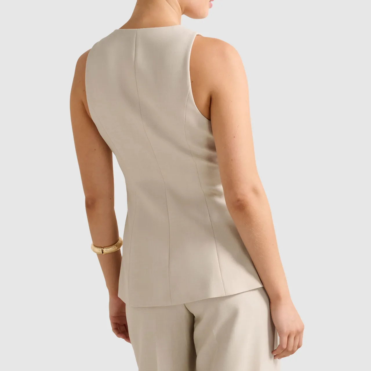 Discount Lulu Longline Waistcoat Women Coats & Jackets