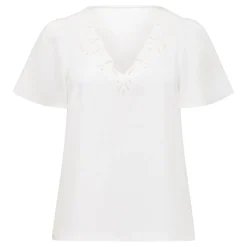 Sale Luna Embroidered Top Women Tops