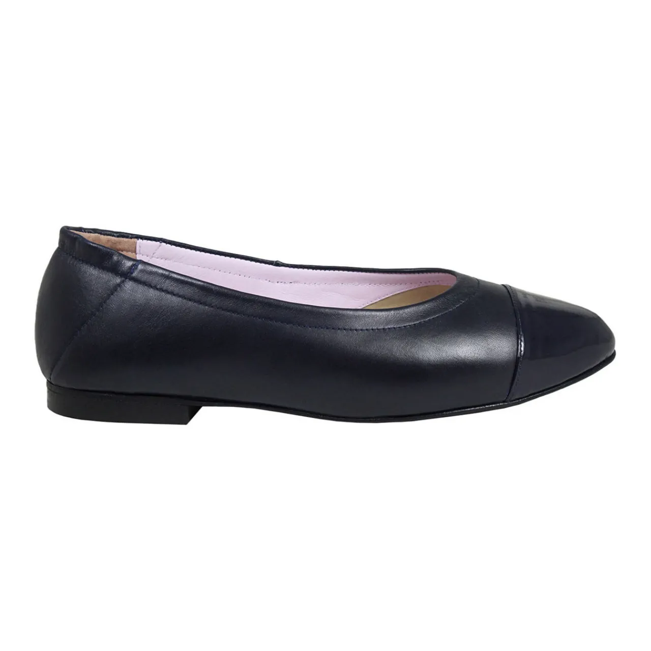 Online Luna Toe Cap Leather Ballet Flats Women Flats