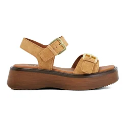 Luno Double Strap Flatform Sandals Women Heels