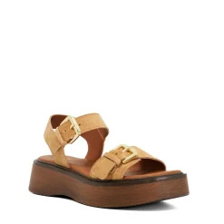 Luno Double Strap Flatform Sandals Women Heels