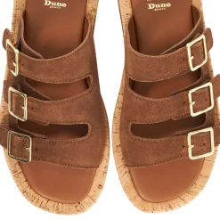 Clearance Lures Leather Flat Sandals Women Sandals