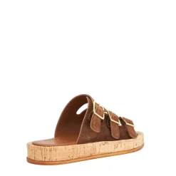 Clearance Lures Leather Flat Sandals Women Sandals