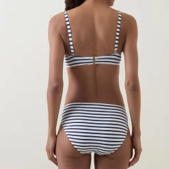 Hot Lux Striped Hipster Bikini Briefs Women Swimwear & Beachwear