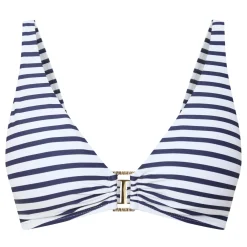 Online Lux Striped Triangle Bikini Top Women Swimwear & Beachwear