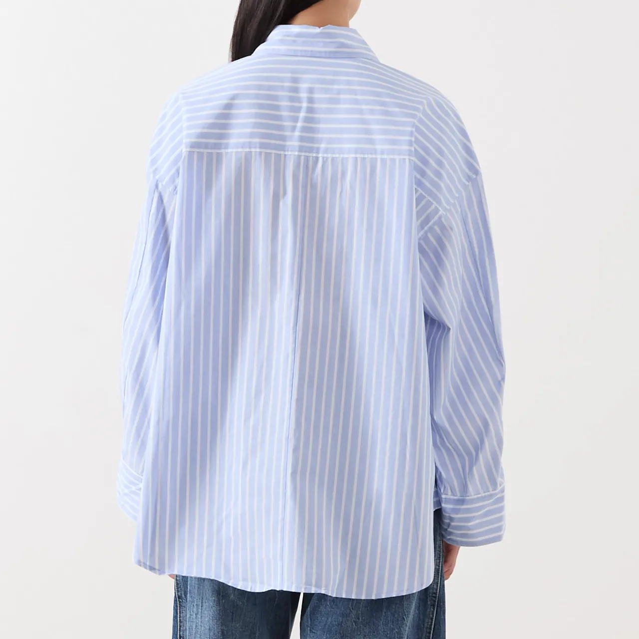 Sale Lynne Double Pocket Striped Shirt Women Tops