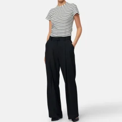 Discount Lyra High-Rise Wide Leg Trousers Women Trousers & Shorts