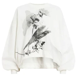 Discount Lyss Lila Floral Logo Sweatshirt Women Sweatshirts & Hoodies