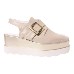 Best M604 Slingback Wedge Shoes Women Heels