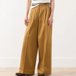New Maciste Mid-Rise Wide Leg Trousers Women Trousers & Shorts