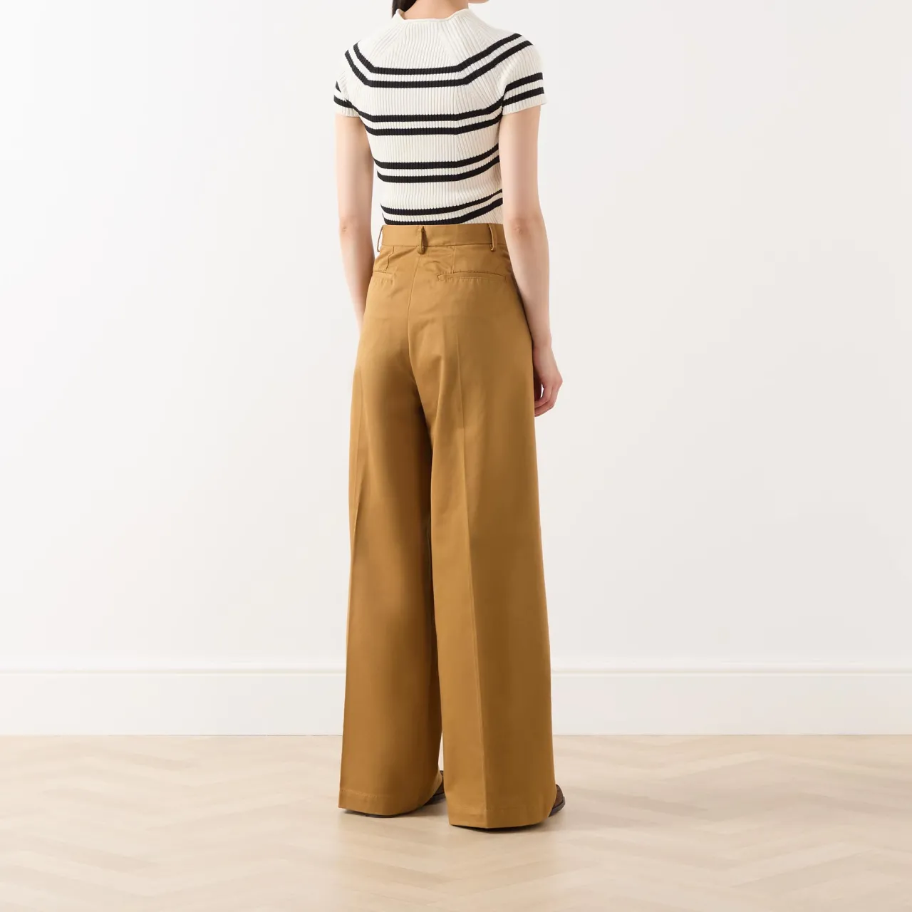 New Maciste Mid-Rise Wide Leg Trousers Women Trousers & Shorts