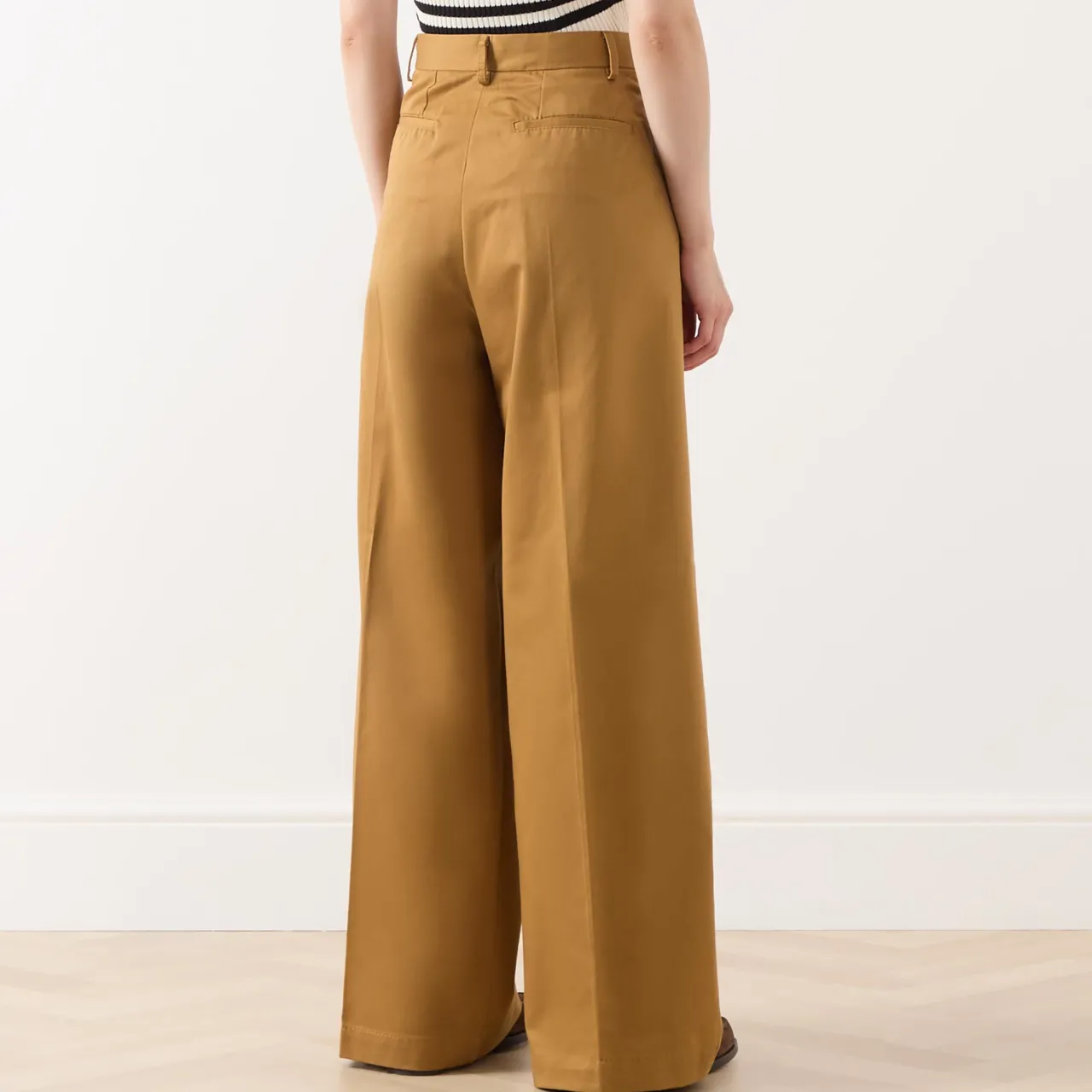 New Maciste Mid-Rise Wide Leg Trousers Women Trousers & Shorts