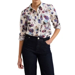 Maddelena Floral Shirt Women Tops