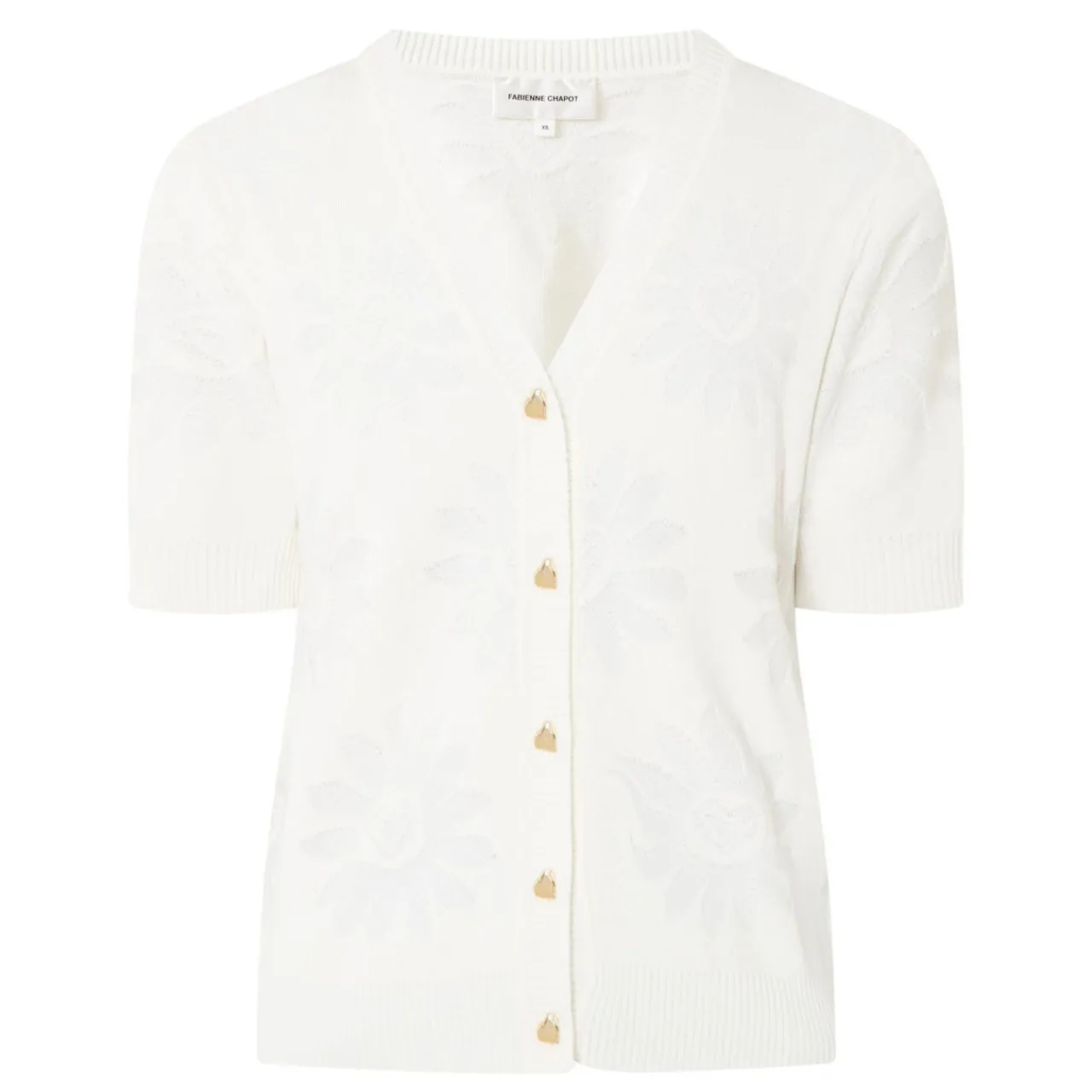 Sale Maddy Floral Jacquard Cardigan Women Sweaters & Cardigans