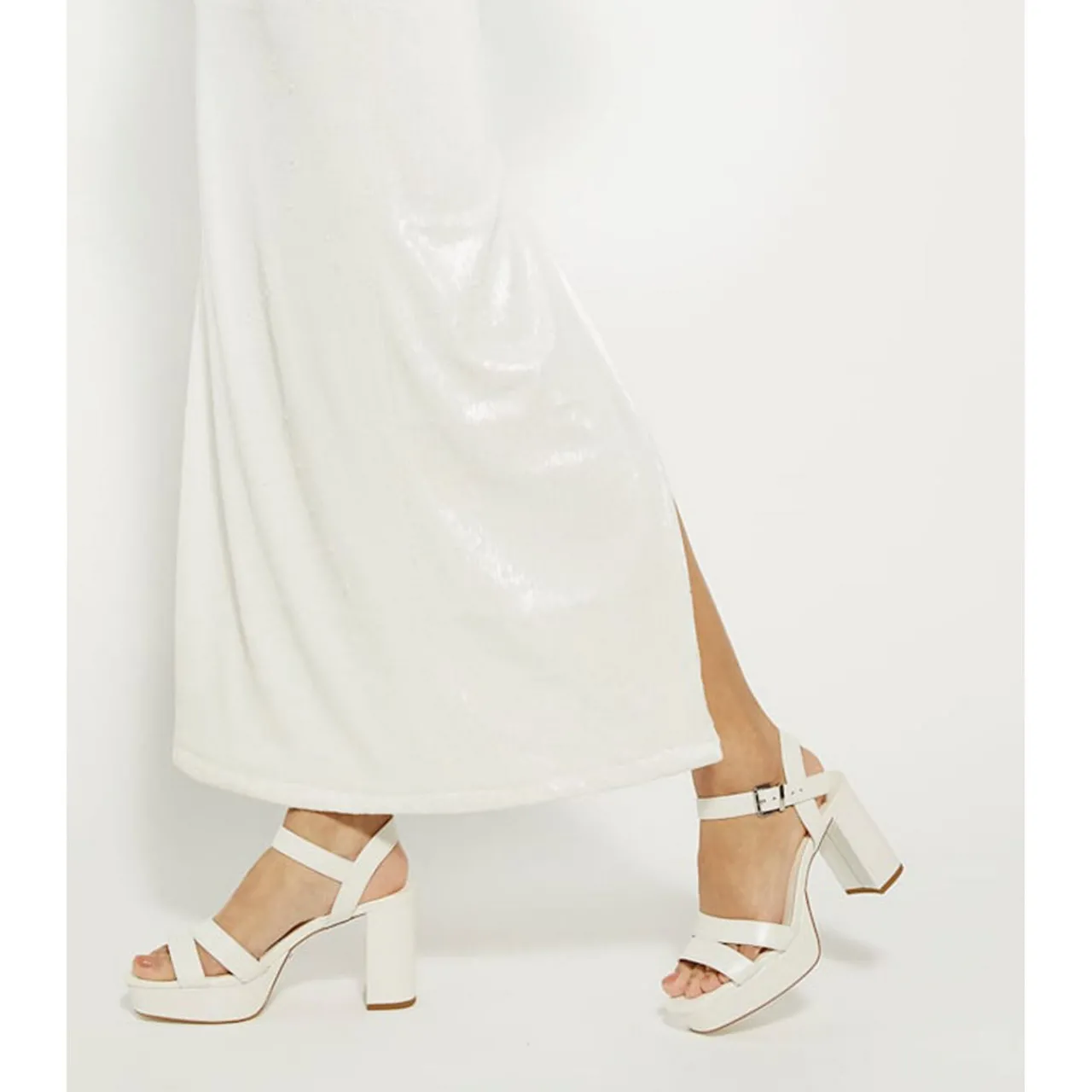 Clearance Madewithlove Platform Block Heels Women Heels