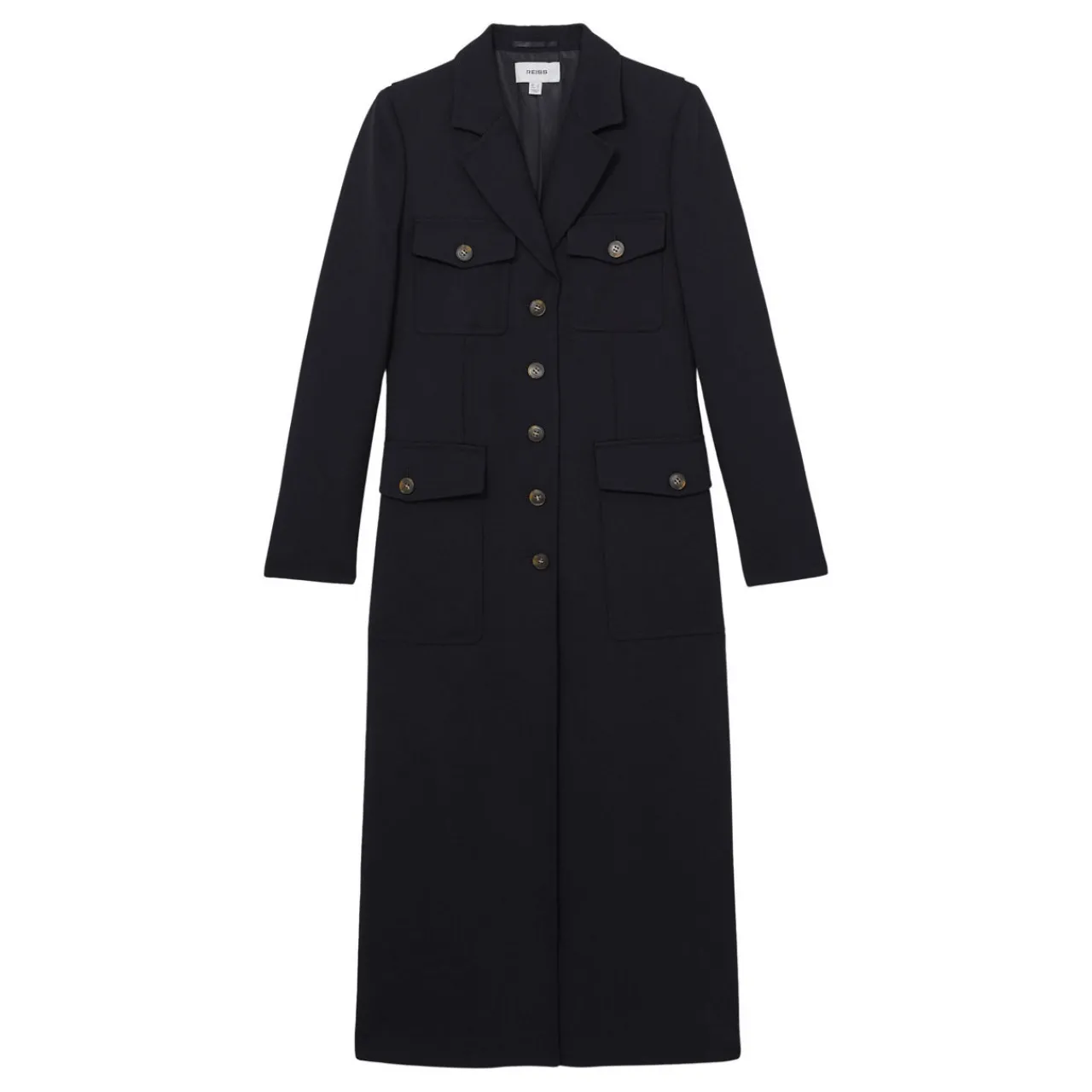 Discount Madison Single-Breasted Structured Coat Women Coats & Jackets