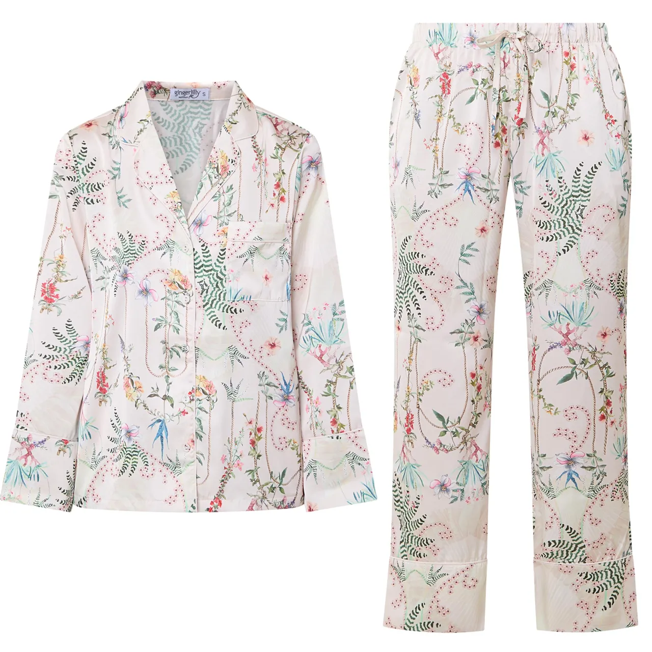 Hot Maeve Floral Pyjama Set Women Sleepwear